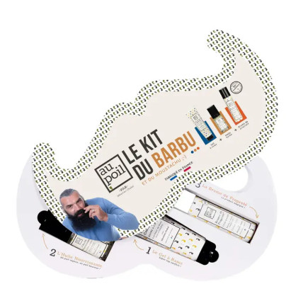 Coffret Soin Barbe Le Kit du Barbu - Au Poil