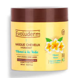 Masque Cheveux Hydratant Monoï à la Folie - Evoluderm