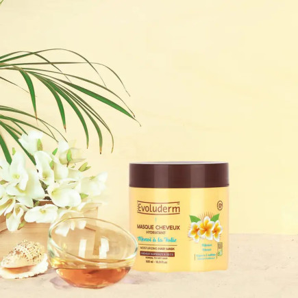 Masque Cheveux Hydratant Monoï à la Folie - Evoluderm