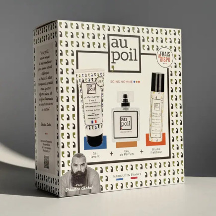 Coffret Frais & Dispo Homme - Au Poil
