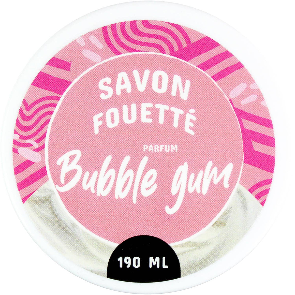 Savon fouetté 190 ml - Senteur Bubble Gum