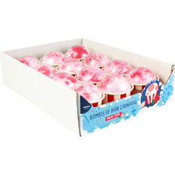Bombe de bain 100 gr - Carnaval - Senteur Fraise