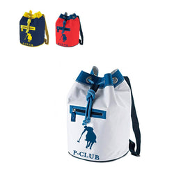 Sac à dos P-CLUB  bleu/jaune