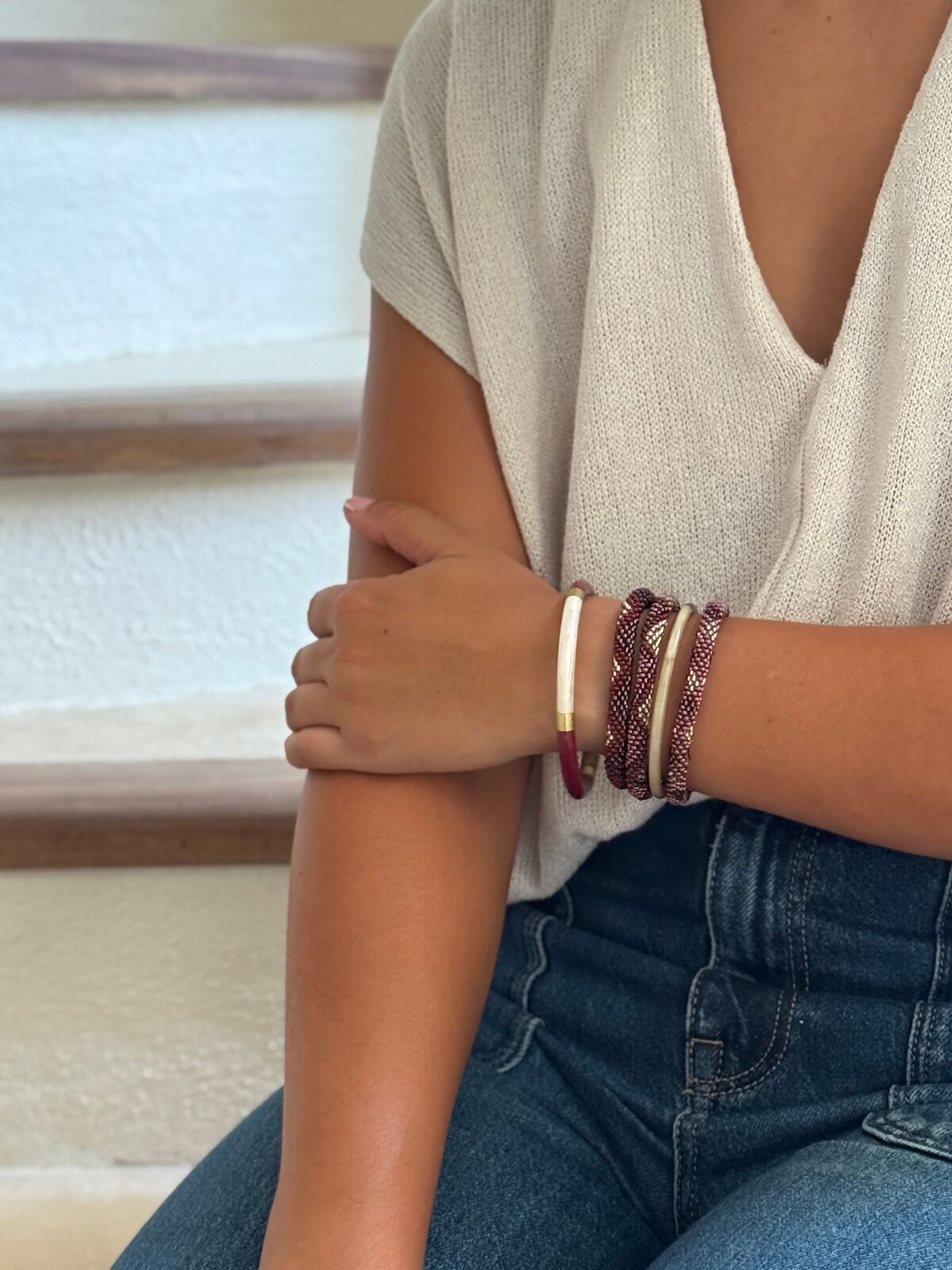 Bracelet népalais Maison Kizo F30