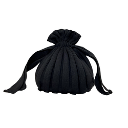 Petit Sac Bourse Polochon – Noir