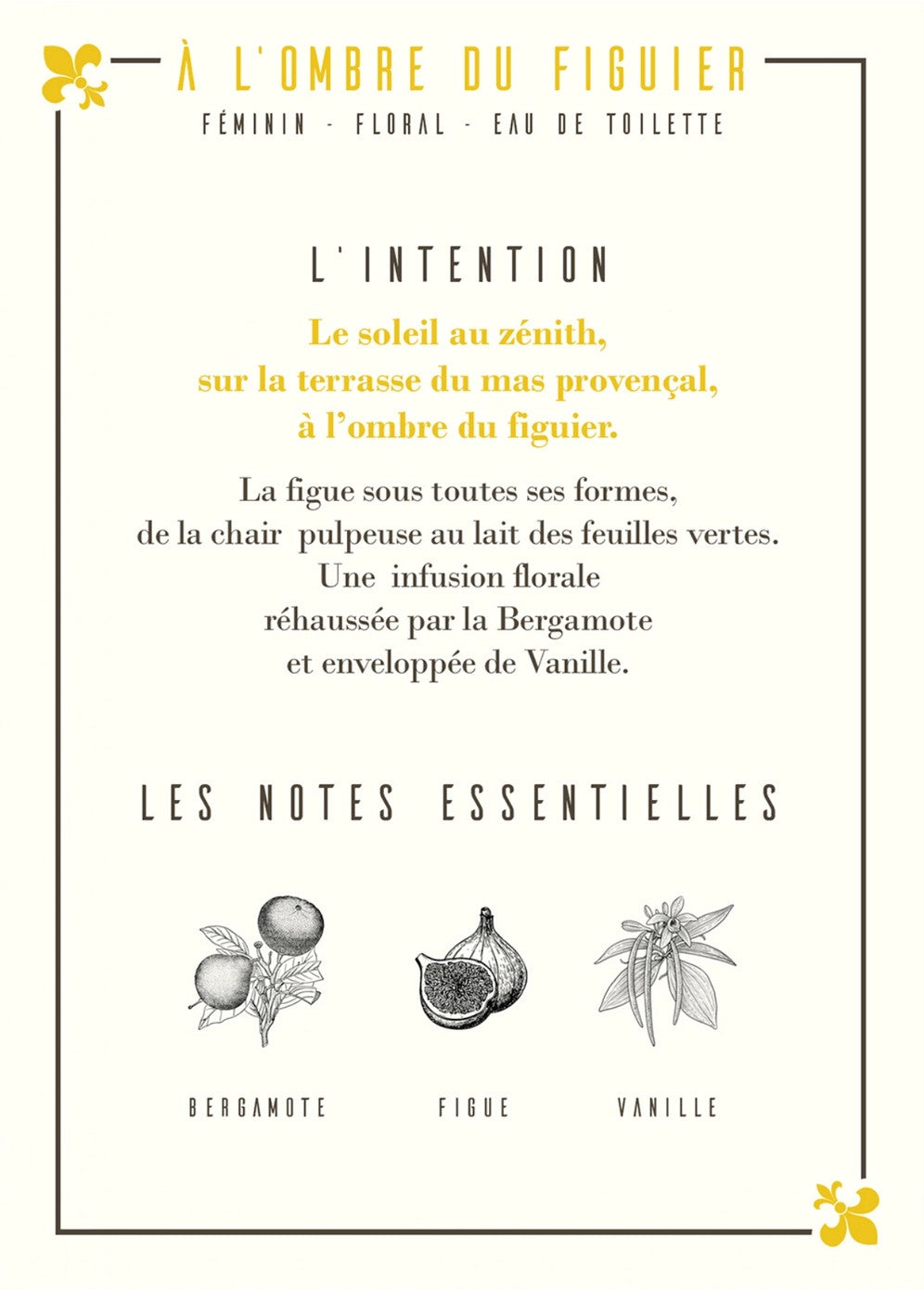 À l'Ombre du Figuier Eau de Parfum (50 ml) - Les Parfums d'Uzège