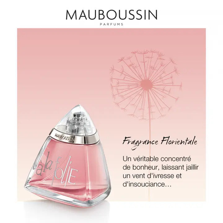 A La Folie Eau de Parfum Femme (100 ml) - Mauboussin
