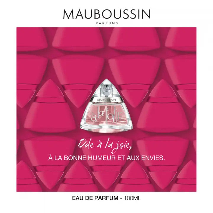 A La Folie Eau de Parfum Femme (100 ml) - Mauboussin