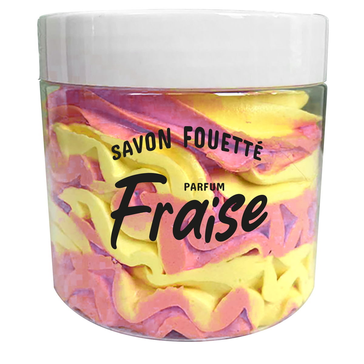 Savon fouetté 190 ml - Senteur Fraise