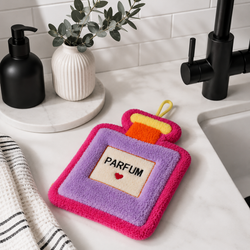 Essuie-mains Coréen Parfum Chic Français -Serviette Happy Hands