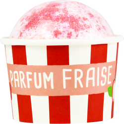 Bombe de bain 100 gr - Carnaval - Senteur Fraise