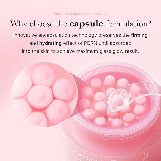 Crème capsule au collagène rose MEDICUBE Salmon DNA PDRN 55 g (1,94 oz)