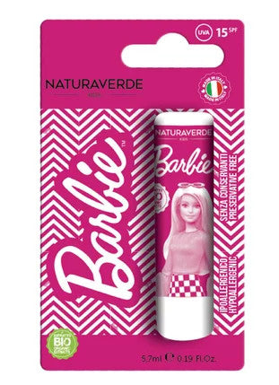 Baume à Lèvres Fraise Barbie (5,7g) - Naturaverde