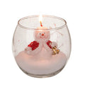 Bougie de Noël en verre décorative - Out of the Blue KG