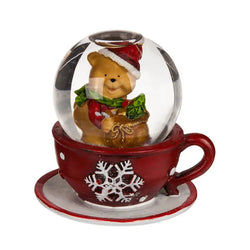 Boule à neige de Noël en polyresine - out of the Blue KG