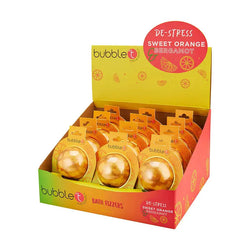 Boule de Bain Anti-Stress Orange & Bergamote (150 g) - Bubble T