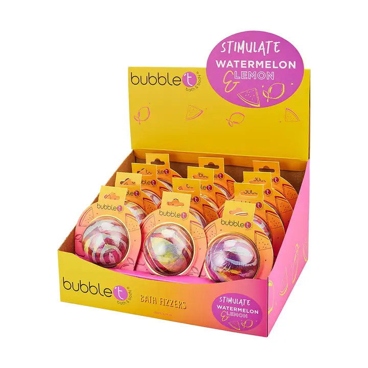 Boule de Bain Pastèque & Citron (150 g) - Bubble T