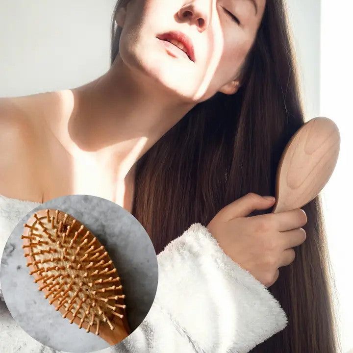Brosse à Cheveux en Bois - Sun & Sia