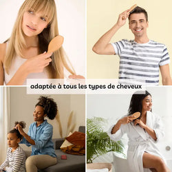 Brosse à Cheveux en Bois - Sun & Sia