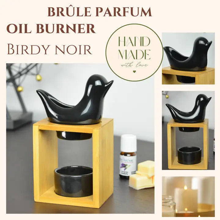 Brûle-Parfum Birdy Noir - Naturéa