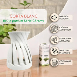 Brûle Parfum Corta Blanc - Zen'Arôme