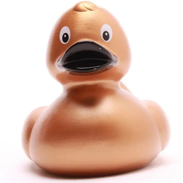 Canard en Caoutchouc Doré - Duckshop