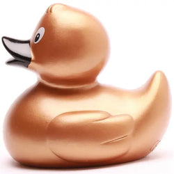 Canard en Caoutchouc Doré - Duckshop