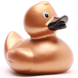 Canard en Caoutchouc Doré - Duckshop