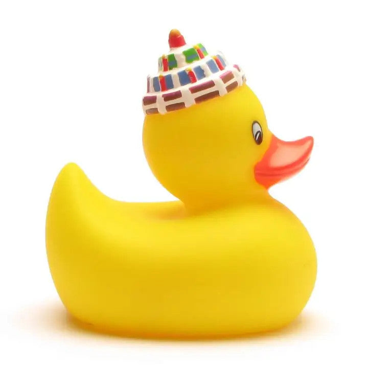 Canard en Caoutchouc Joyeux Anniversaire - Duckshop