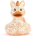 Canard Licorne à Paillettes Dorées - Duckshop