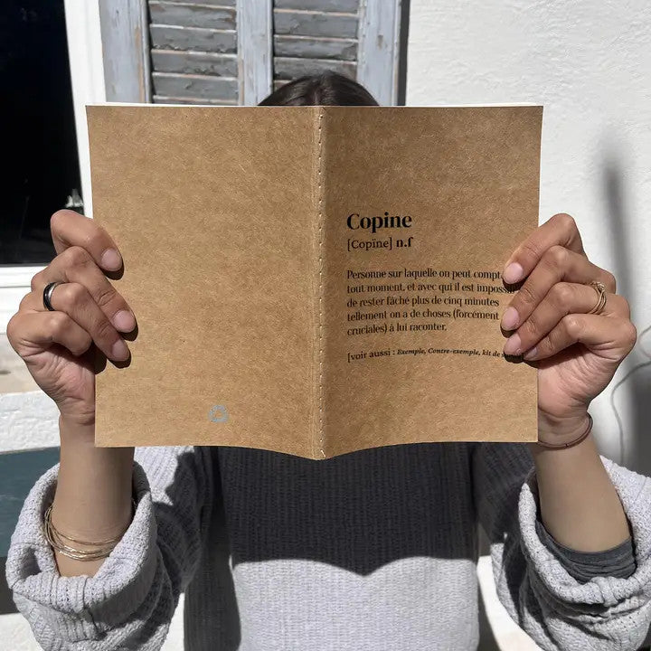 Carnet Copine en Papier Recyclé - Family Impact Stories