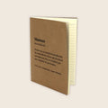 Carnet Maman en Papier Recyclé - Family Impact Stories