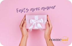 Carte cadeau Cosmesud — Fait avec amour
