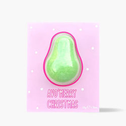 Carte de Noël avec Bombe de Bain Avocado & Kiwi (50 g) - Bubble T