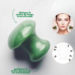 Champignon en Pierre de Jade Vert - Sun & Sia
