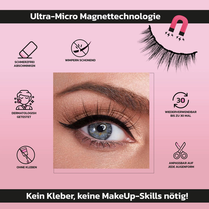 Cils magnétiques et eye-liner végétaliens - FAYKE Cosmetics