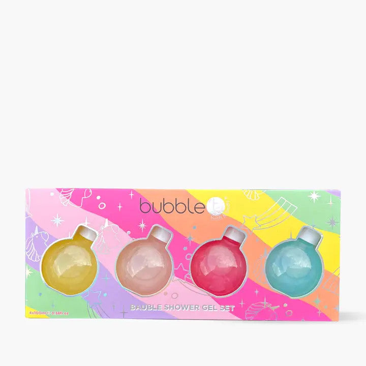 Coffret Cadeau Bain Moussant Thé Arc-en-Ciel Confetea (4 x 100 ml) - Bubble T
