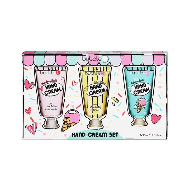 Coffret Cadeau Crème pour les Mains (3 x 30 ml) - Bubble T