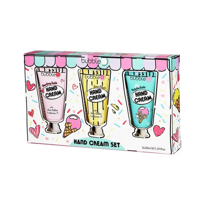 Coffret Cadeau Crème pour les Mains (3 x 30 ml) - Bubble T