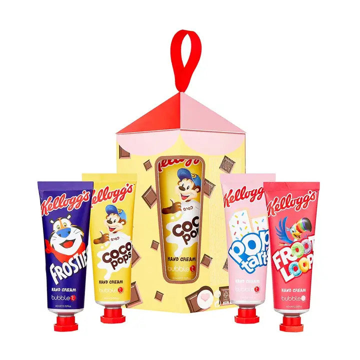 Coffret Cadeau Crème pour les Mains Kellogg's (4 x 60 ml) - Bubble T