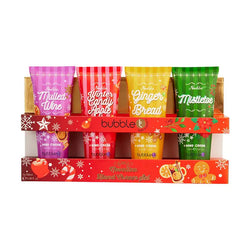 Coffret Cadeau de Crèmes pour les Mains Noël (4 x 100 ml) - Bubble T