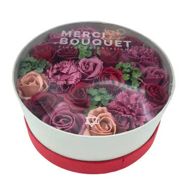 Coffret Cadeau Fleurs en Savon - Différentes Tailles - Soap Flower
