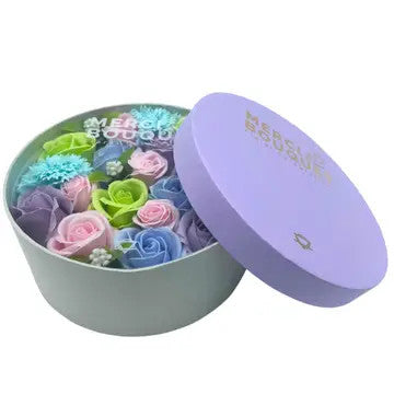 Coffret Cadeau Fleurs en Savon - Différentes Tailles - Soap Flower
