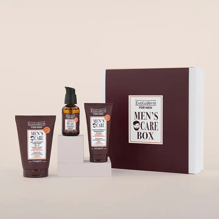 Coffret Cadeau Visage Homme Routine Barbe - EVOLUDERM