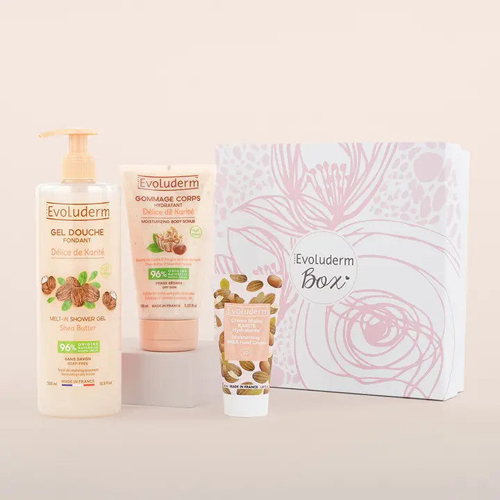 Coffret Corps Délice de Karité - Idée Cadeau - EVOLUDERM