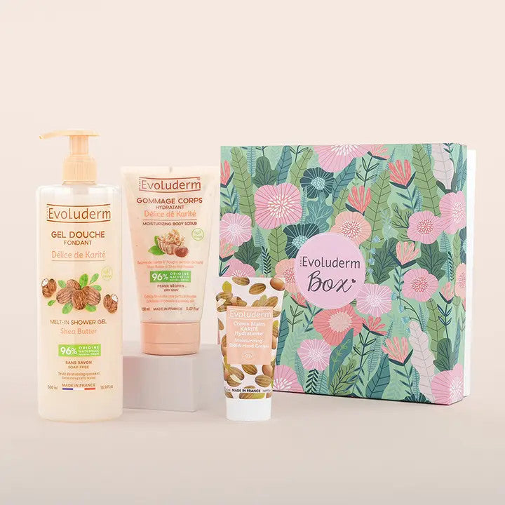 Coffret Corps Délice de Karité - Idée Cadeau - EVOLUDERM