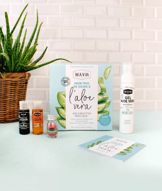 Coffret Mon Trio de Soins à l'Aloe Vera - WAAM