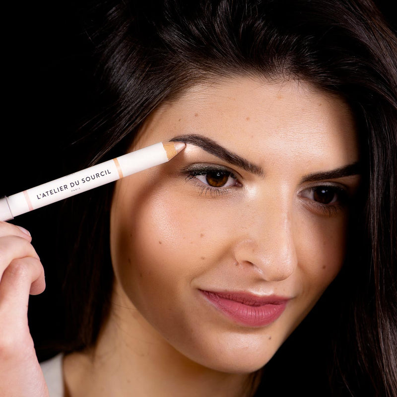 Crayon Sourcils Duo Luminabrow Mat/Irisé - L'Atelier du Sourcil