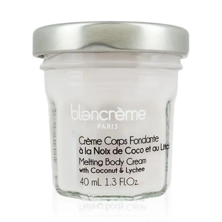 Crème Corps Fondante Noix de Coco & Litchi (40 ml) - Blancrème