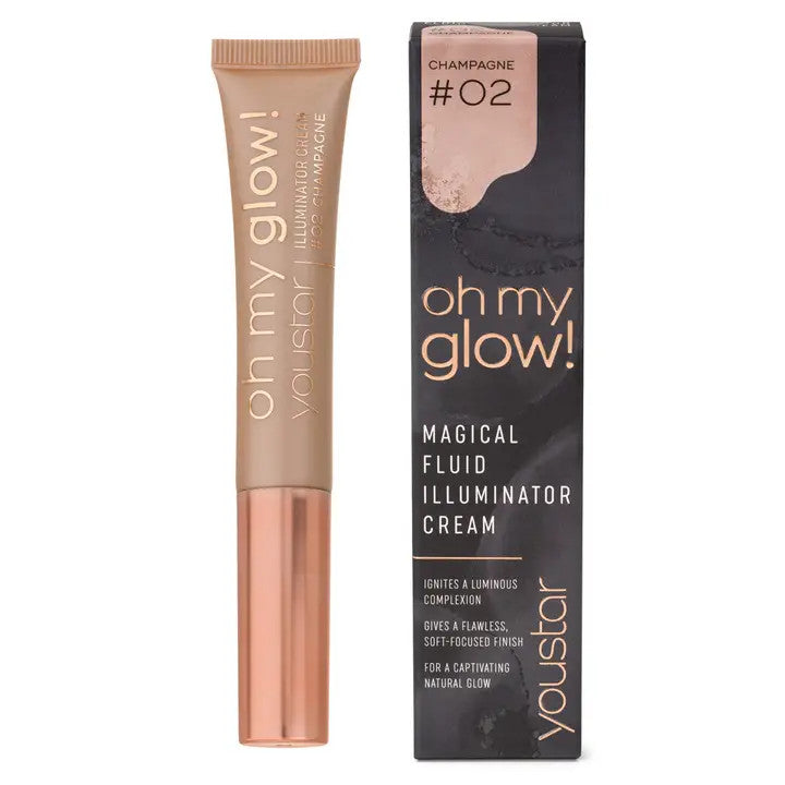 Crème Illuminateur OH MY GLOW! N°02 Champagne - Youstar